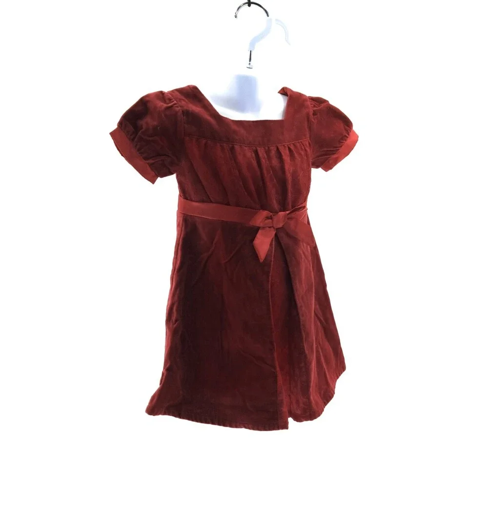 Bitty Baby by American Girl Red Velvet Dress 3